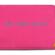 Fußmatte Du mich auch!