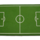 Fußmatte Fußballfeld