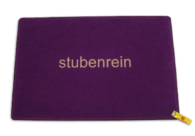 Fußmatte stubenrein