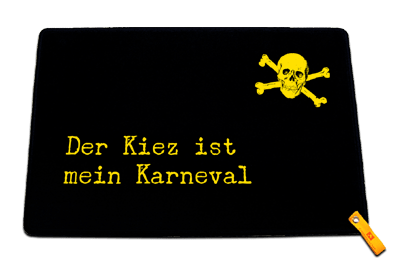 Fußmatte Der Kiez ist mein Karneval