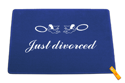 Fußmatte: Just divorced