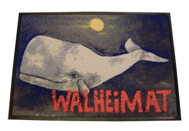 Dreckstückchen: Walheimat von Ole West | Dreckstückchen Fußmatten Fußmatte Walheimat von Ole West