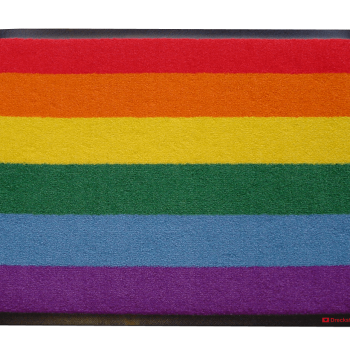 Fußmatte Regenbogen von Dreckstückchen