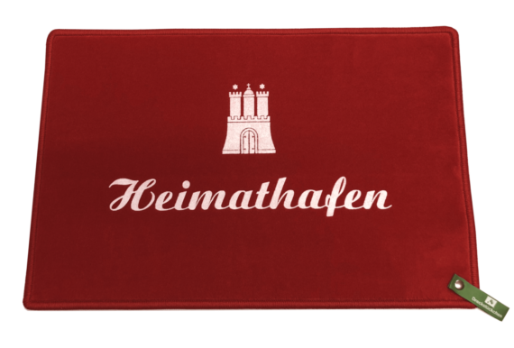 Fußmatte Heimathafen Hamburg