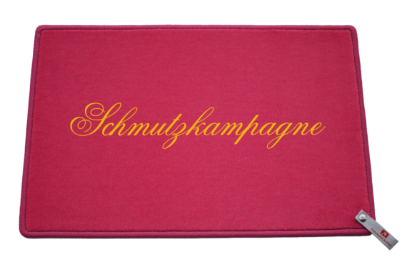 Fußmatte Schmutzkampagne