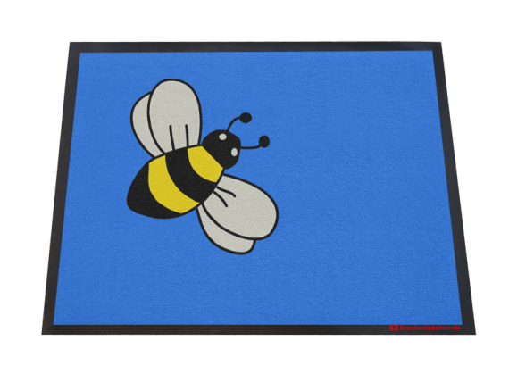 Fußmatte Kitagruppentiere_Hummel_60x45